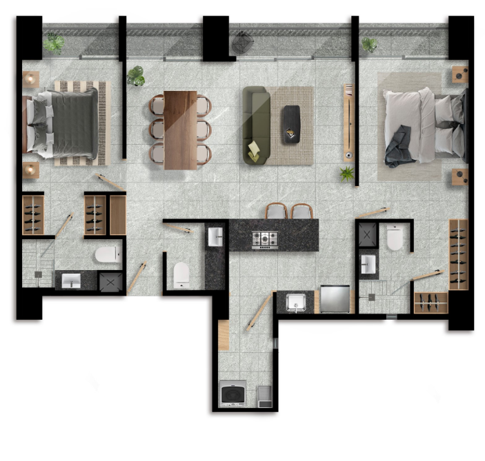 DEPARTAMENTO EN PREVENTA COLOMOS PROVIDENCIA, GUADALAJARA, JAL