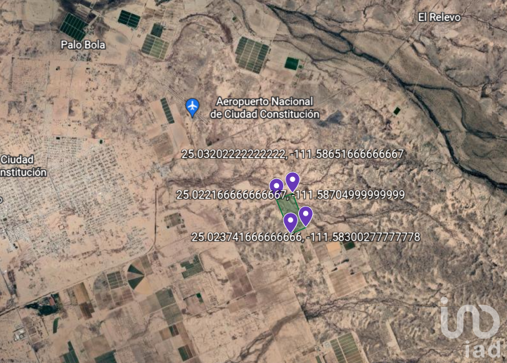 TERRENO 50 HECTÁREAS RÚSTICO AGRICOLA GANADERO EN VENTA COL REVOLUCIÓN MEXICANA CD CONSTITUCIÓN BCS