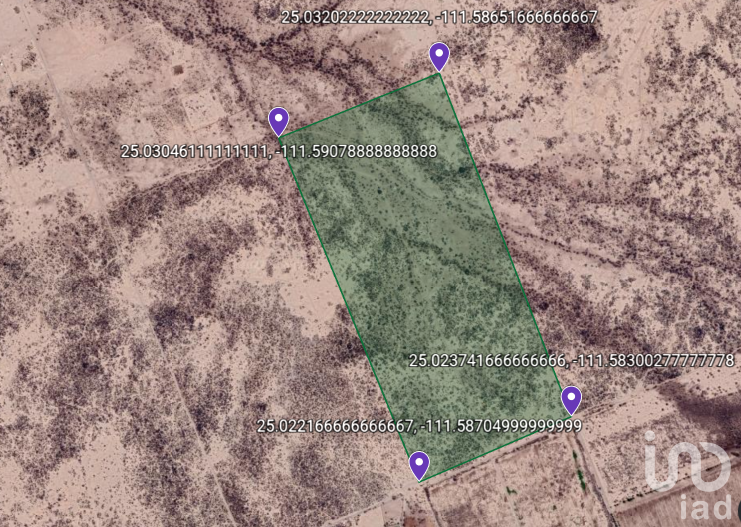 TERRENO 50 HECTÁREAS RÚSTICO AGRICOLA GANADERO EN VENTA COL REVOLUCIÓN MEXICANA CD CONSTITUCIÓN BCS