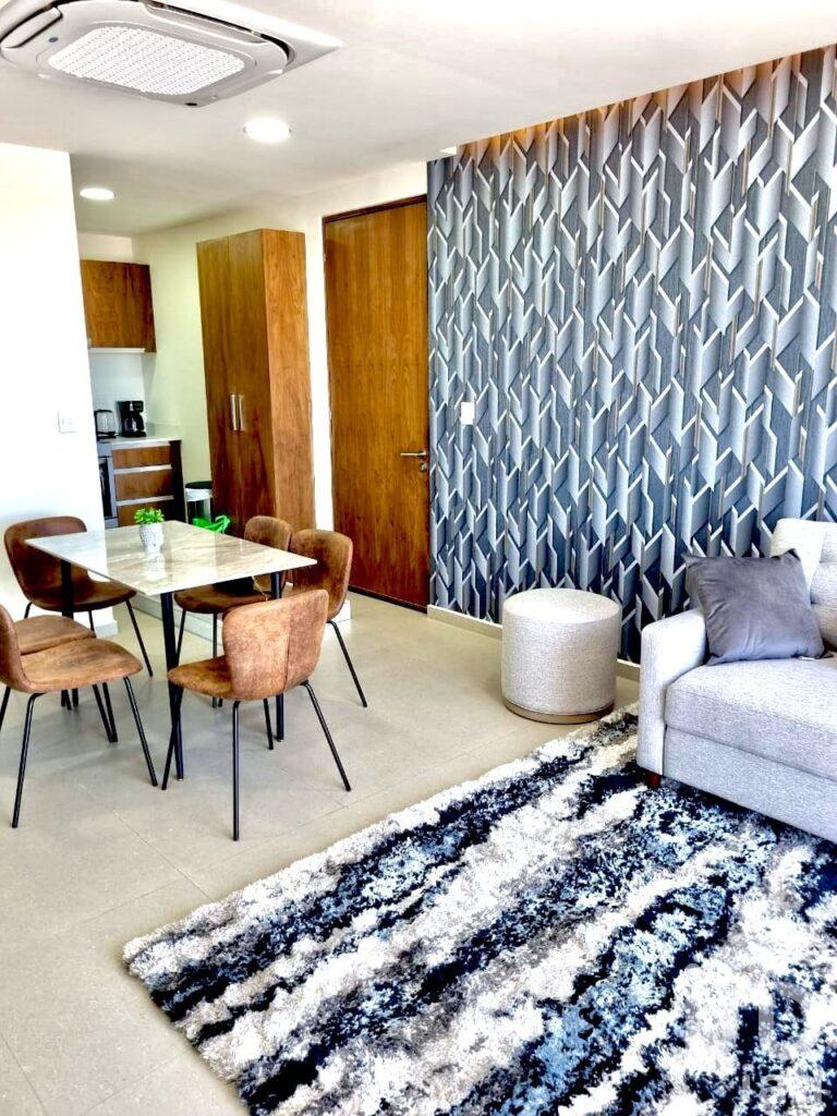 Departamento en renta amueblado con amenidades en Cd. Juarez, Chih