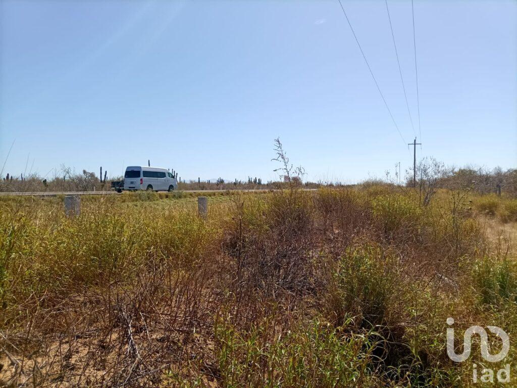 TERRENO SOBRE CARRETERA TRANSPENINSULAR LA PAZ - LOS CABOS EL CARRIZAL