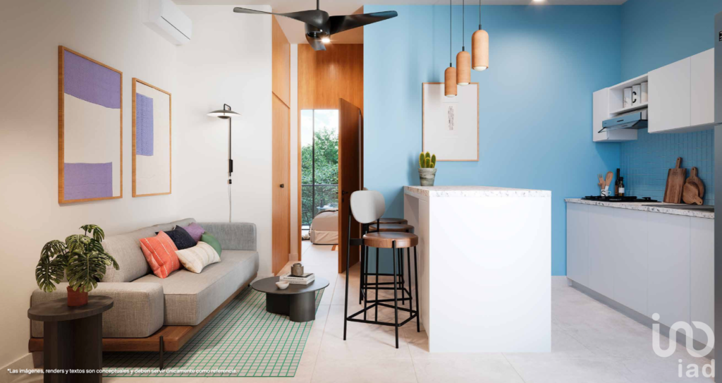 Departamento en Real Montejo, Mérida, Yucatán