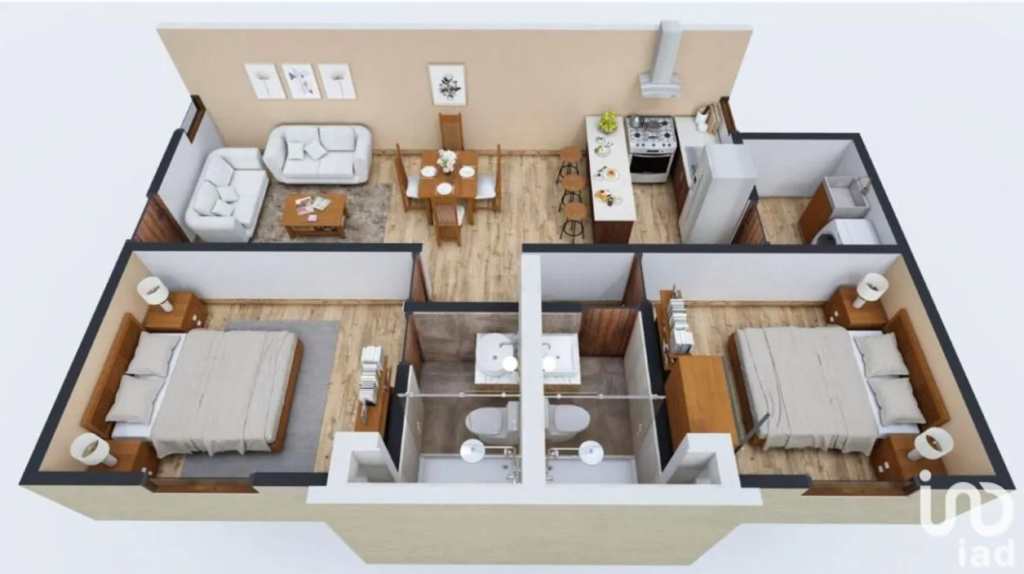 Departamento en Venta en Torre Capella en Estrella del Sur, Puebla. Modelo E