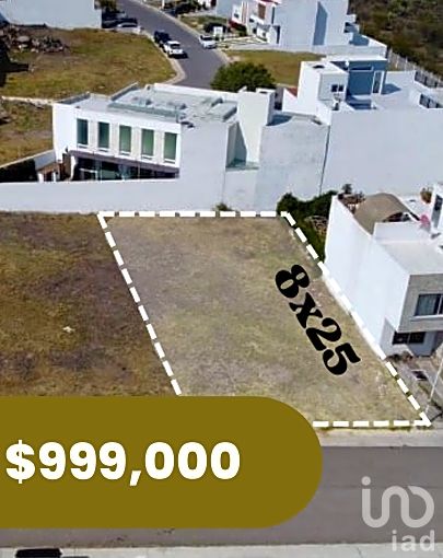 Venta de terreno en Fracc. Grand Juriquilla