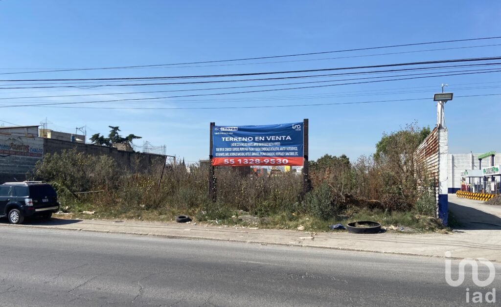 Terreno en venta en el mejor Corredor Urbano de Chalco, Edo. Mex.