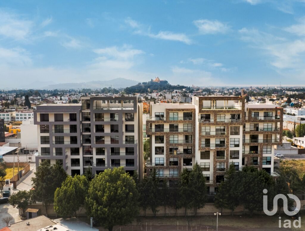 Departamento en venta en San Andrés Cholula – A una calle de la UDLAP, con terraza y amenidades