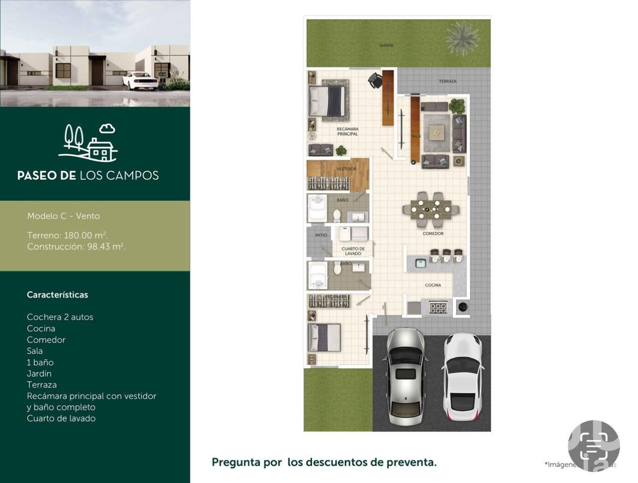 SE VENDE CASA DE UN PISO EN ALTOZANO EL NUEVO JUAREZ PRIVADA CON CASA CLUB