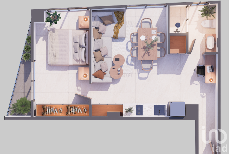 DEPARTAMENTO EN PREVENTA ZONA CENTRO FRENTE PARQUE MORELOS