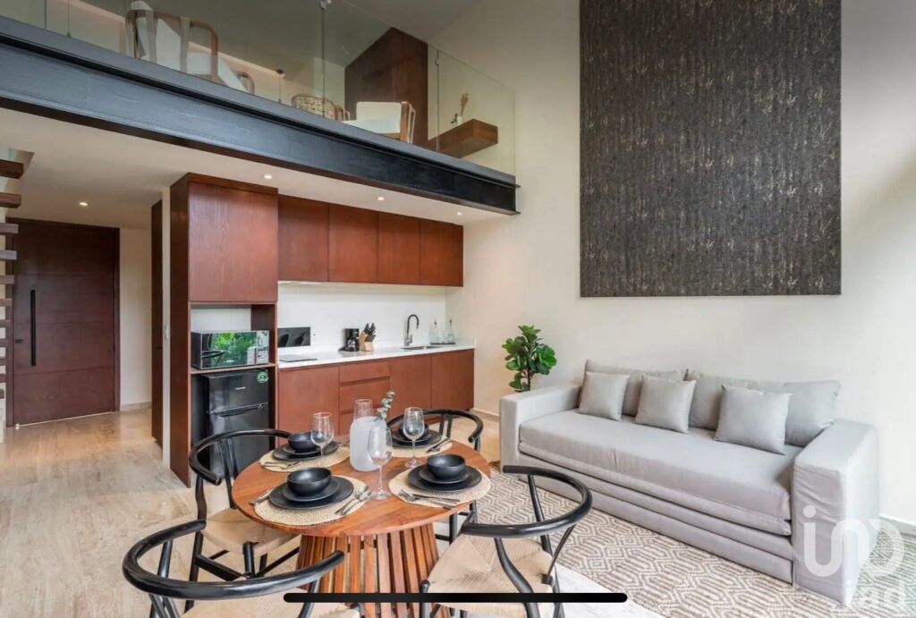 Se vende departamento loft en Tulum en Mistiq Temple 1