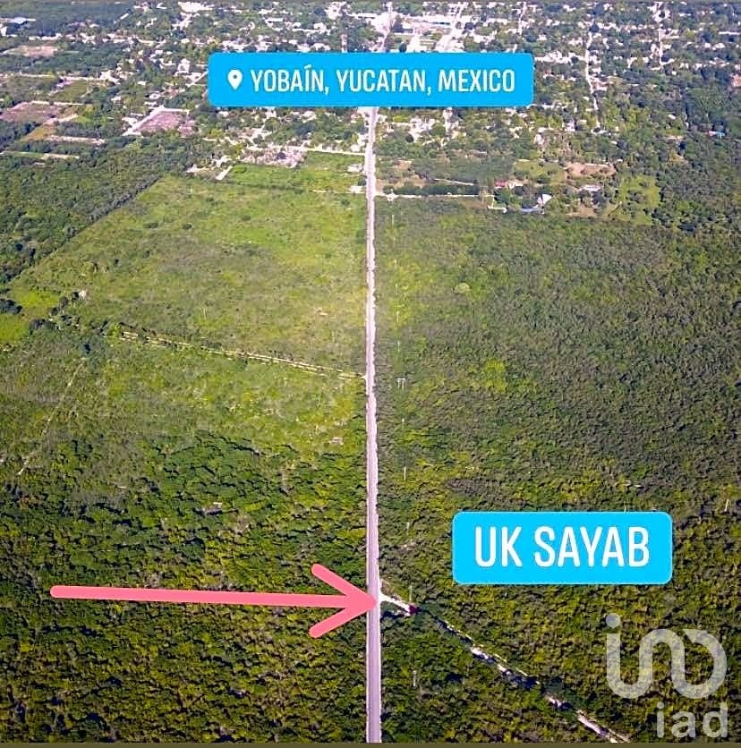 TERRENO EN YOBAIN FRACCIONAMIENTO UK SAYAB