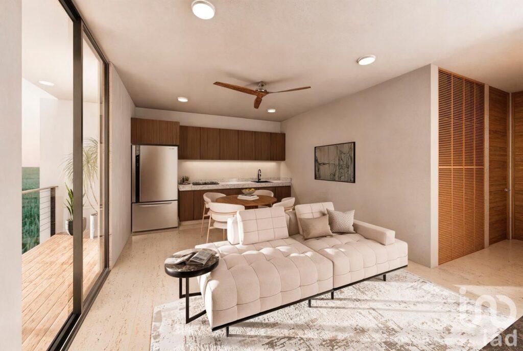 Departamento Moderno y Funcional en Mérida Norte – 2 Recámaras y 2 Baños