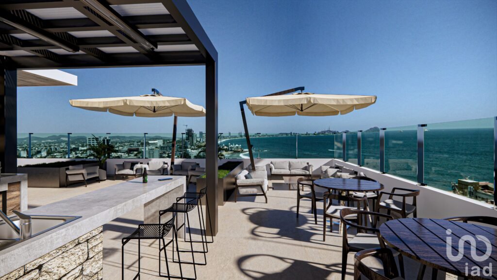 DEPARTAMENTO EN VENTA EN LA ZONA DORADA DE MAZATLAN