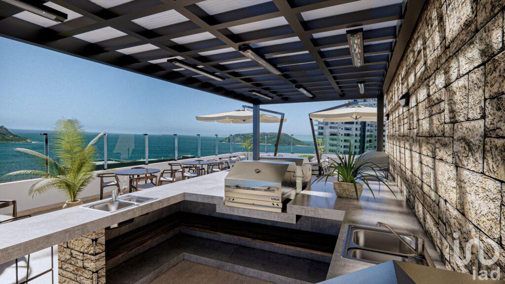 DEPARTAMENTO EN VENTA EN LA ZONA DORADA DE MAZATLAN