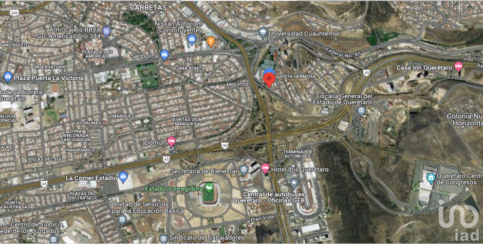 Terreno en VENTA, Vista Hermosa, QUERETARO a unos metros de Bernardo Quintana. Ideal Oficina/Negocio