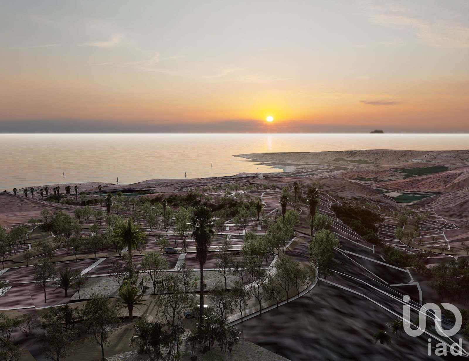 TERRENO CON VISTA AL MAR EN LA MEJOR ZONA RESIDENCIAL DE LA PAZ BAJA CALIFORNIA SUR