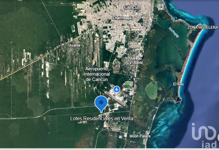 TERRENO - LOTE RESIDENCIAL EN VENTA EN CANCUN