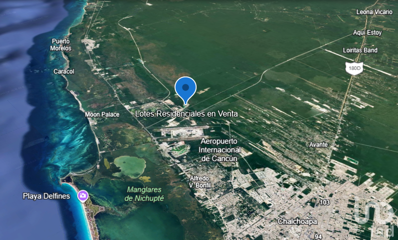 TERRENO - LOTE RESIDENCIAL EN VENTA EN CANCUN