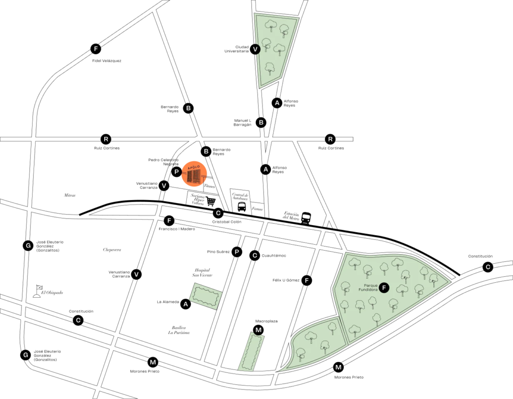 Departamento en Pre Venta de 3 recámaras en el centro de Monterrey espacio, plusvalía y rentabilidad