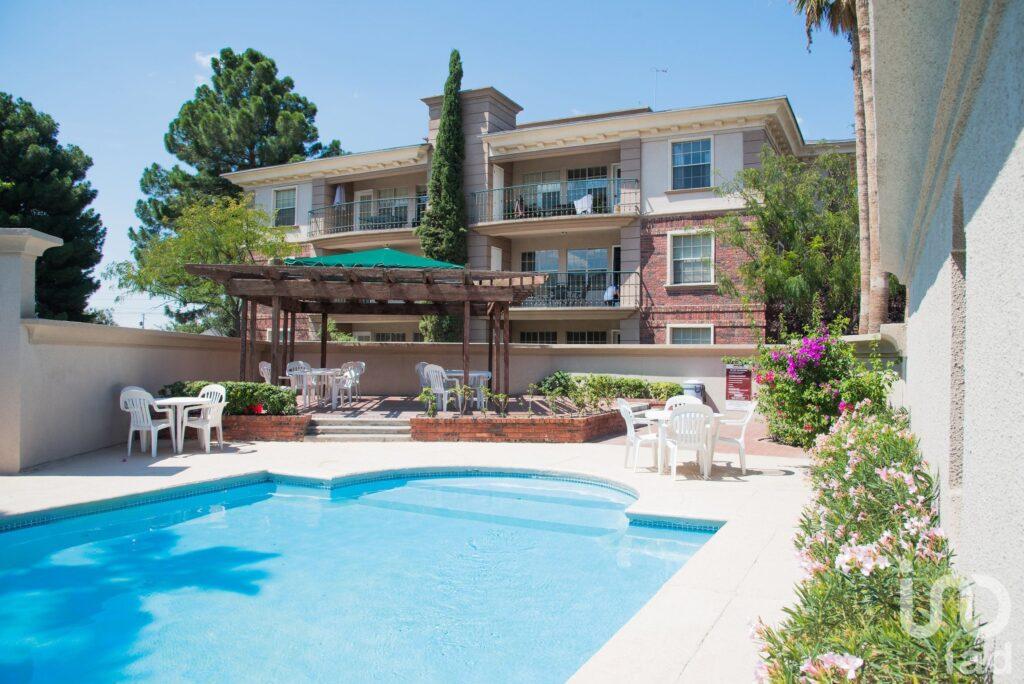 DEPARTAMENTO EQUIPADO DE 1 RECAMARA EN RENTA, CON ALBERCA Y GYM, ZONA EJERCITO NACIONAL, CD JUAREZ