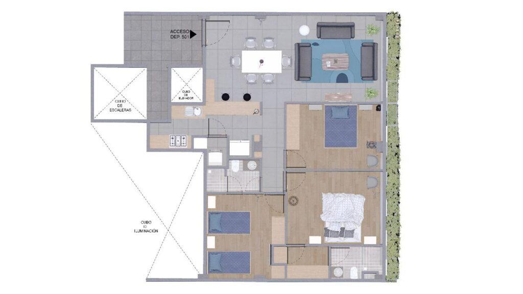 Pre- Venta Departamento Exterior en la Colonia Narvarte Poniente