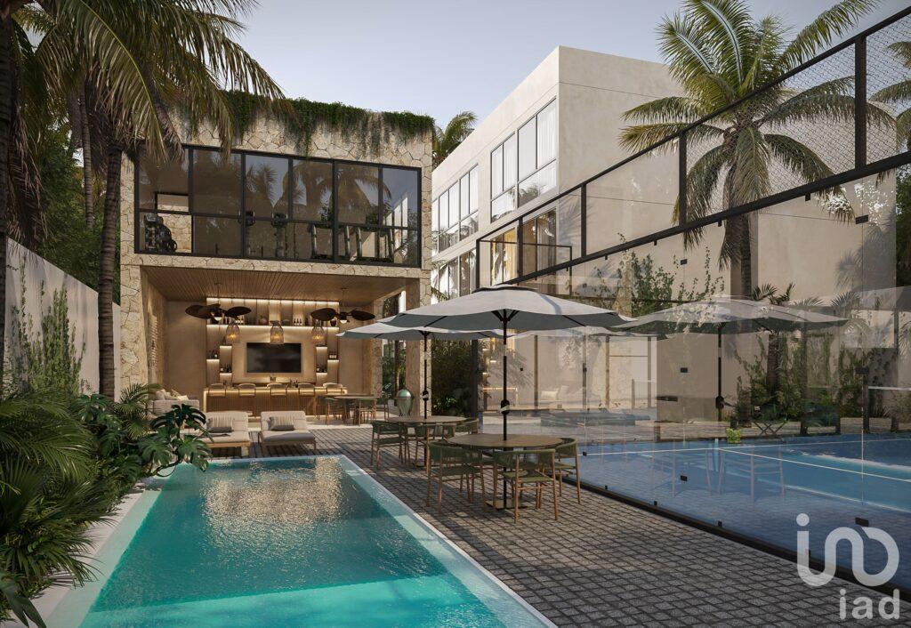 PREVENTA de departamentos de lujo, ubicados en  Dzityá al Norte de la Ciudad de Mérida. Una recamara