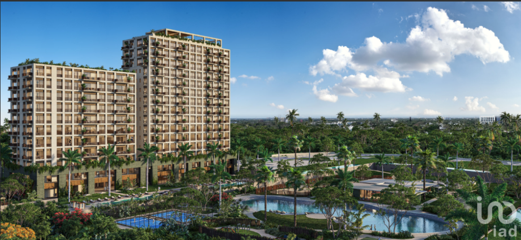 Departamento de lujo en Cancún, zona cumbres, 2 recamaras, servicios de resort, 30 amenidades