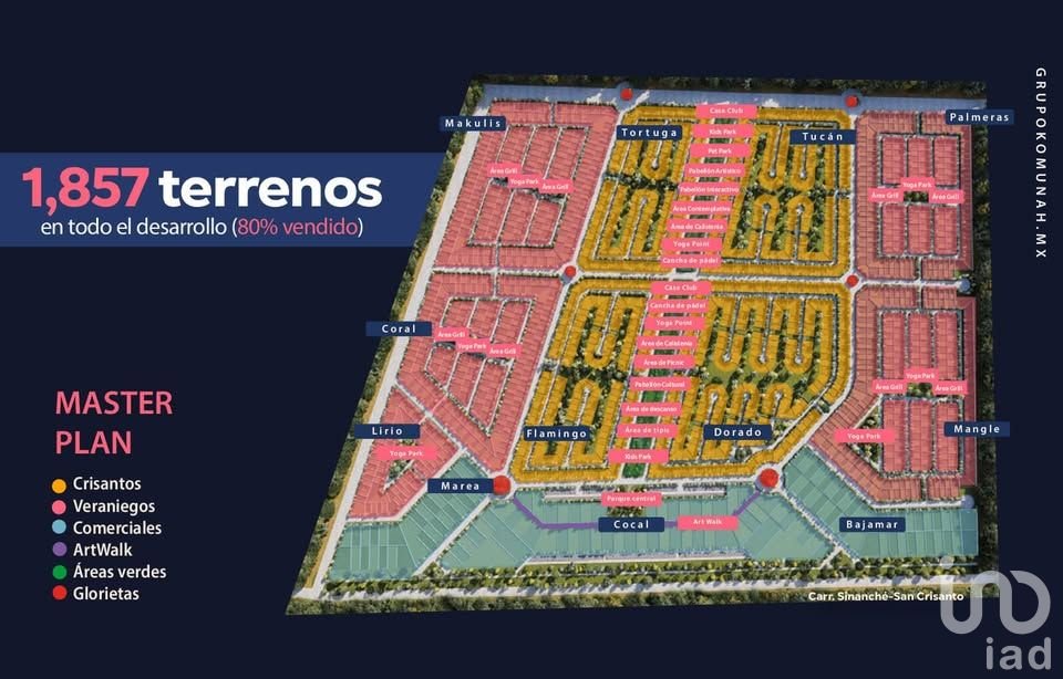 Terrenos en Yucatán: vive o invierte junto al mar de San Crisanto