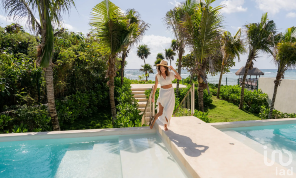 Departamento equipado Penthouse con vista al Mar en SantaMar Prime en Akumal Q.Roo