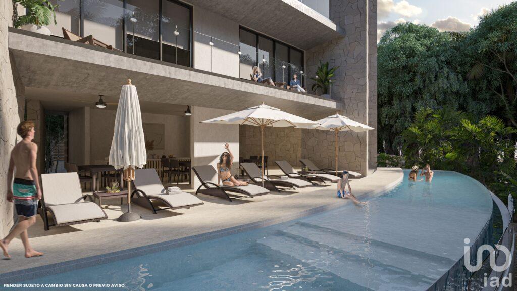 Departamento en venta con club de golf en Tulum Contry Club, Tulum Q.Roo