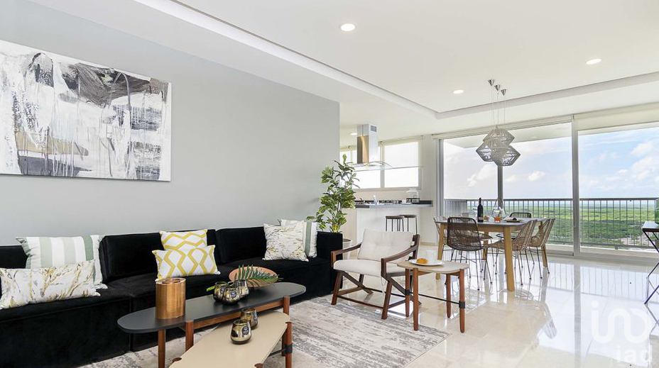 DEPARTAMENTO EN VENTA 2 RECAMARAS SALIDA A ZONA HOTELERA CANCUN QUINTANA ROO