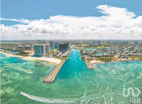 DEPARTAMENTO DE LUJO, PUERTO CANCUN, 2 RECAMARAS, 3 BAÑOS