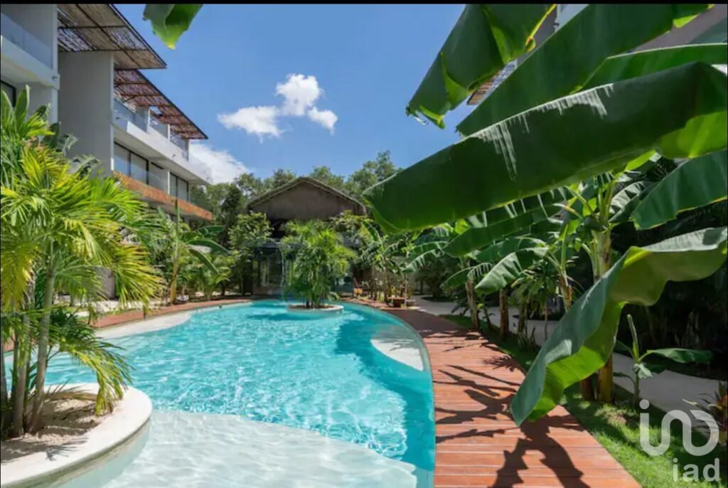 DEPARTAMENTO EN RENTA AMUEBLADO EN LA VELETA TULUM