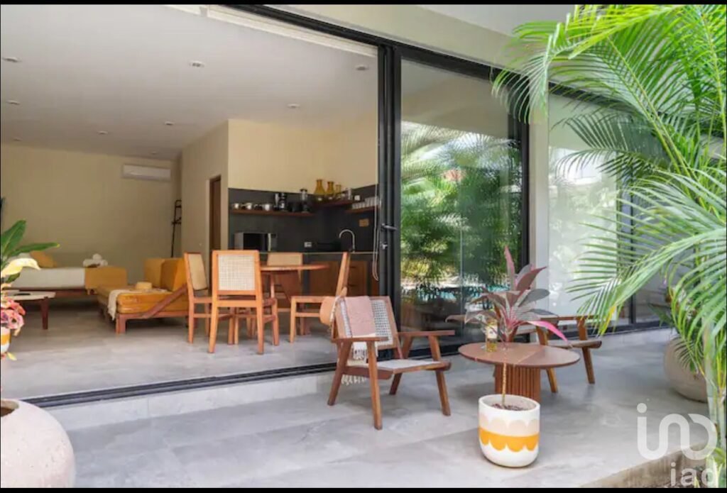 DEPARTAMENTO EN RENTA AMUEBLADO EN LA VELETA TULUM