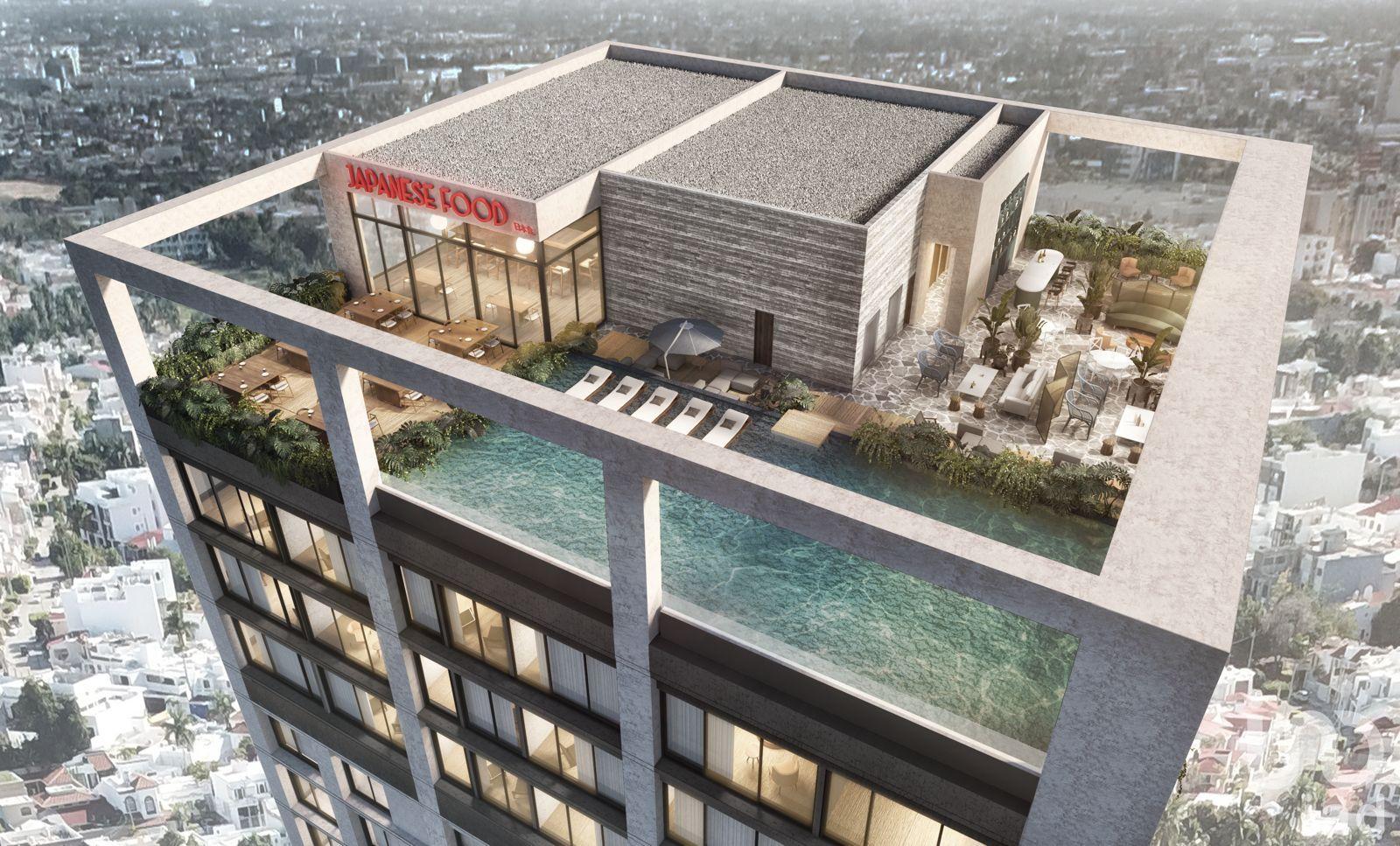 Se vende Departamento tipo H en exclusiva torre en Las Gaviotas, Mazatlán, Sinaloa.