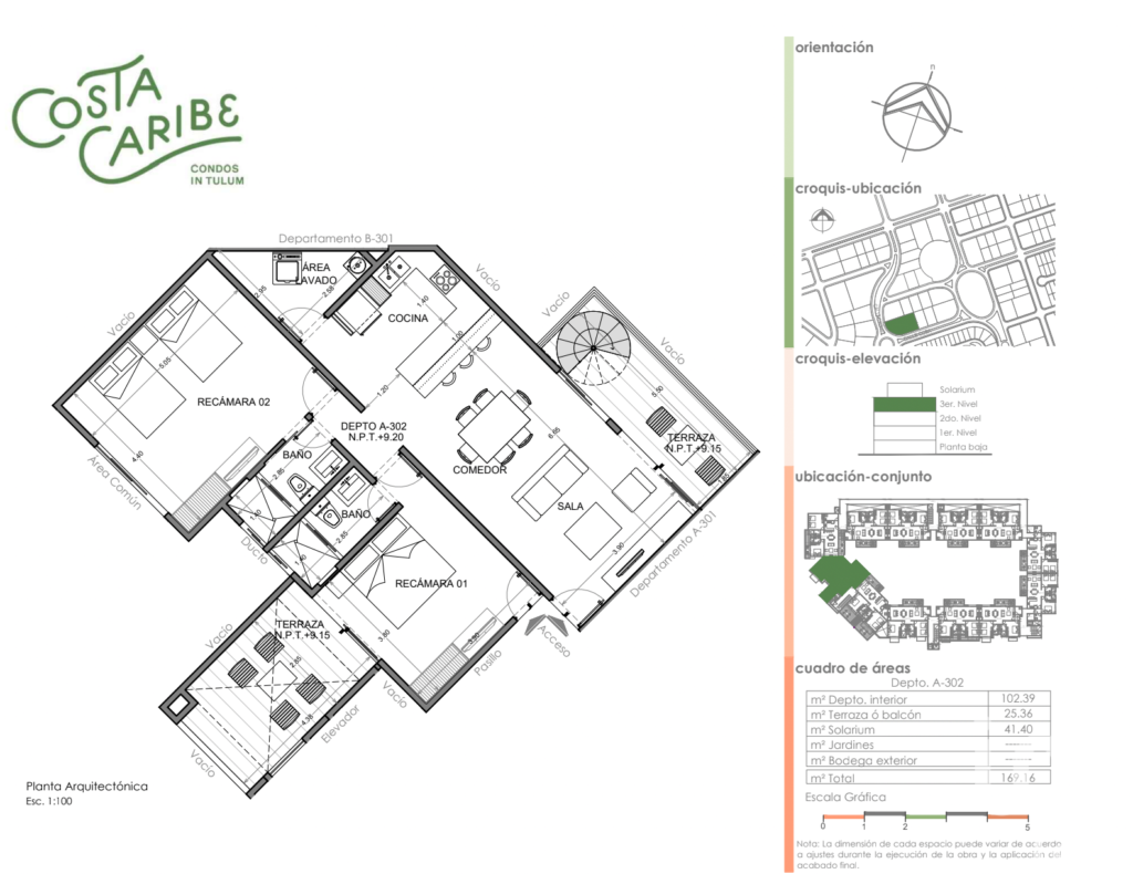 Penthouse en Venta, Aldea Zama, Tulum, Q.Roo