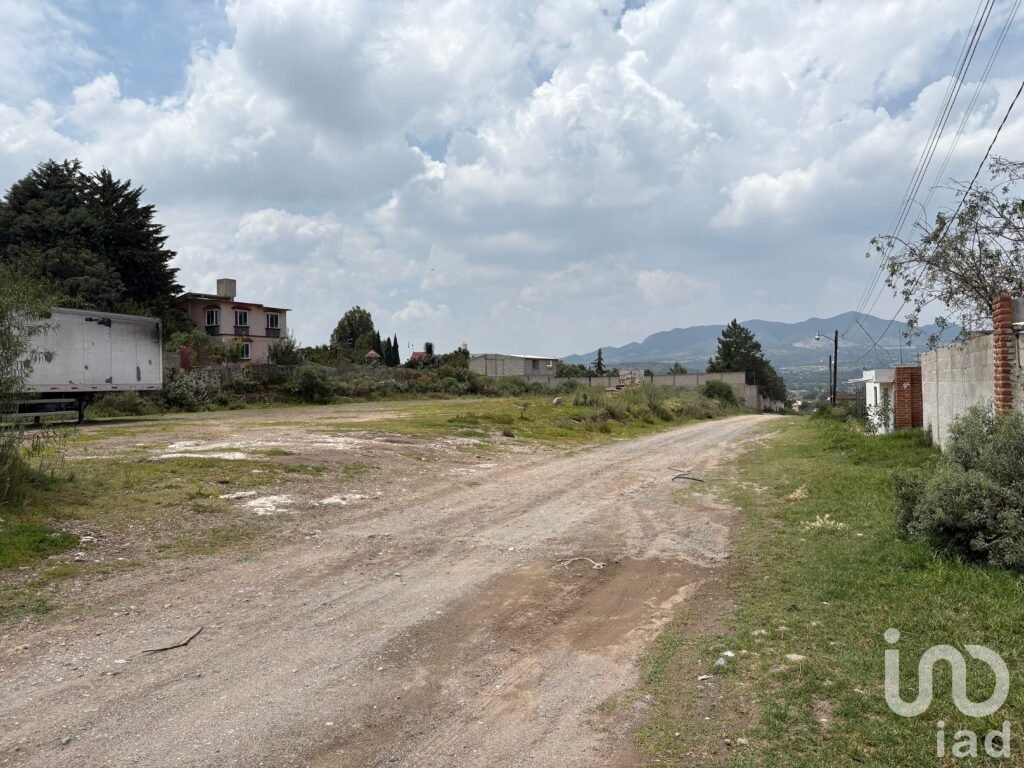 Se vende terreno con excelente frente en Zempoala, Hidalgo