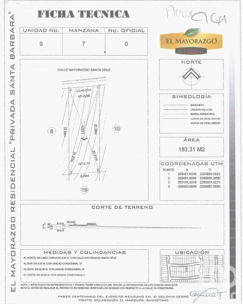 Terreno en VENTA, Opción a 2 terrenos juntos, EL MAYORAZGO RESIDENCIAL, El Marqués, Queretaro