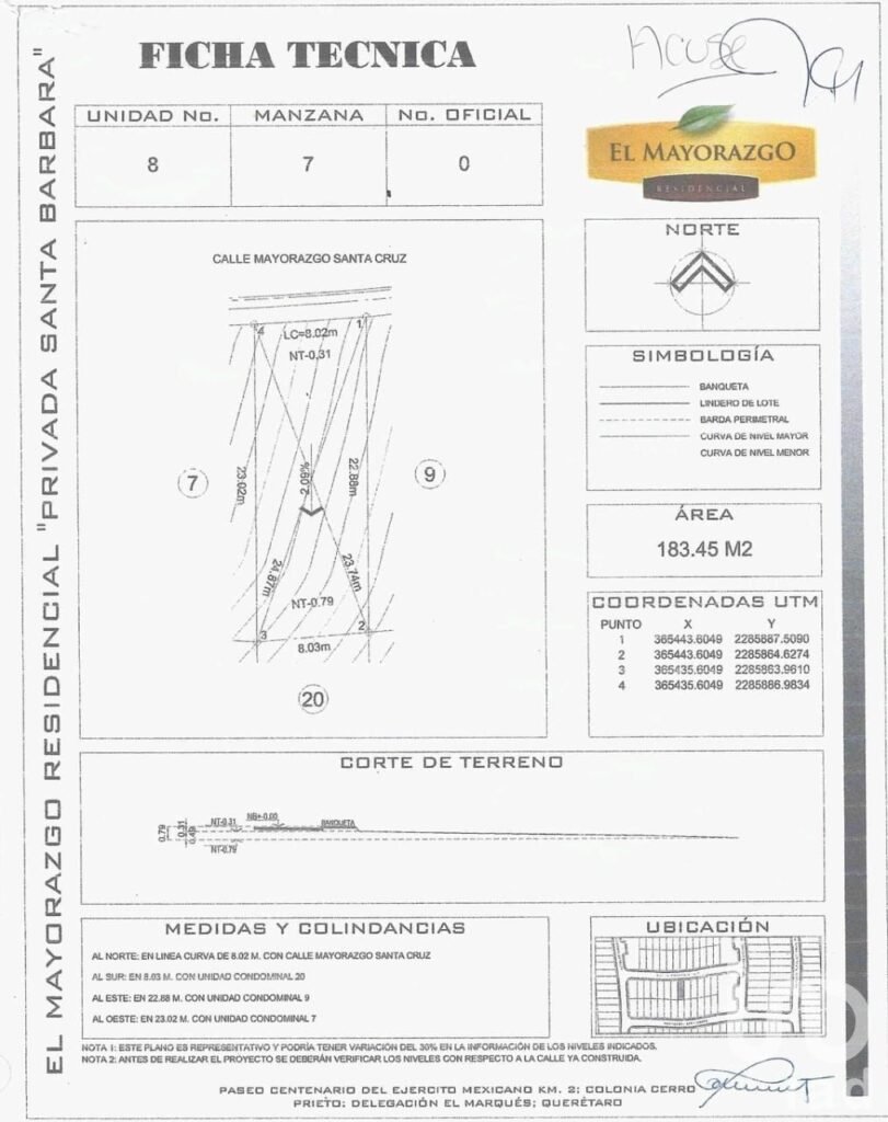 Terreno en VENTA, Opción a 2 terrenos juntos, EL MAYORAZGO RESIDENCIAL, El Marqués, Queretaro