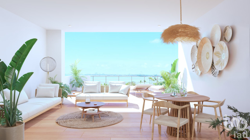 Departamento en Cancún - El Table con Vista a la Laguna Nichupté