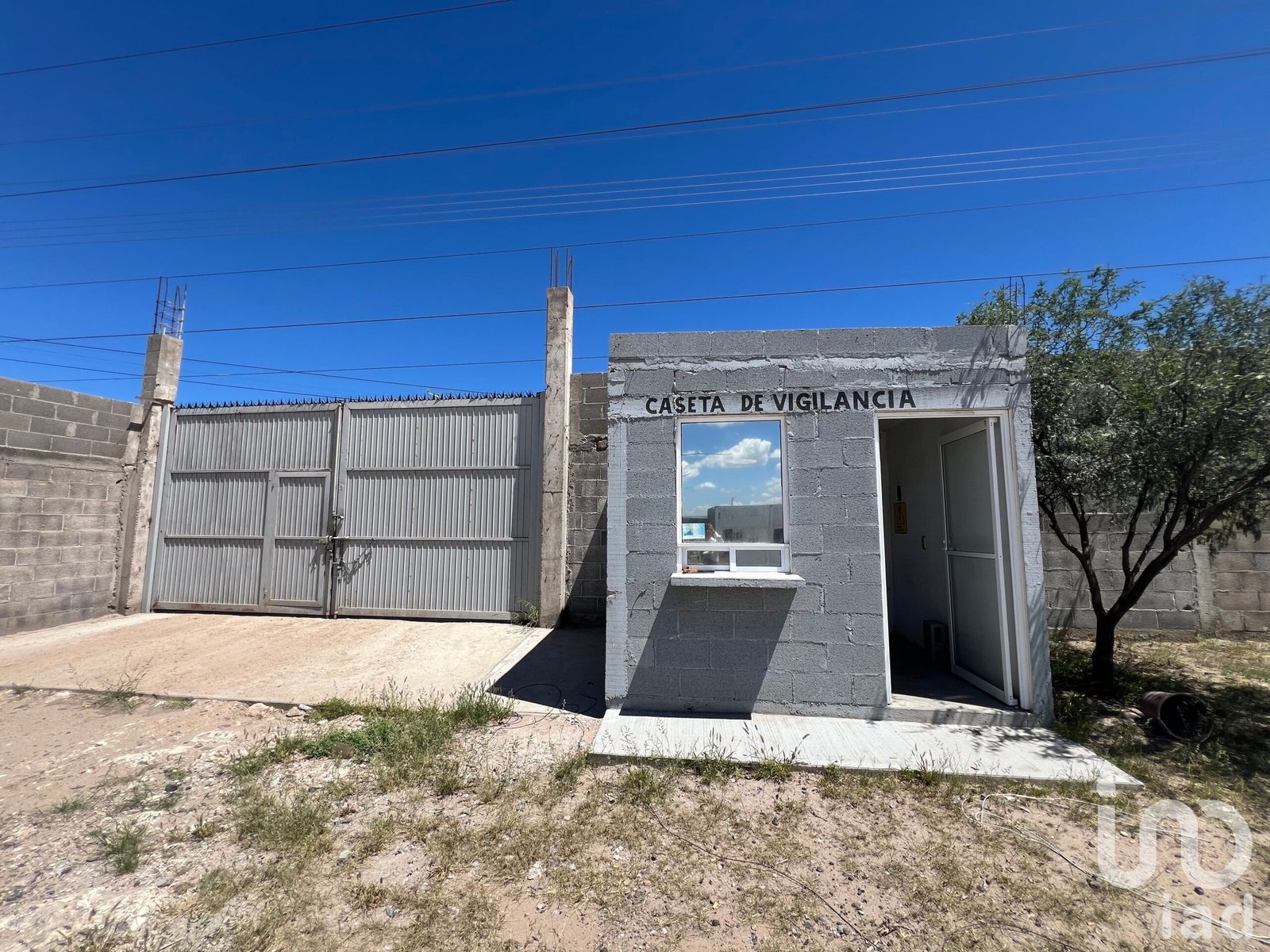 En Renta Terreno Bardeado en Jassos,SLP, con bodega