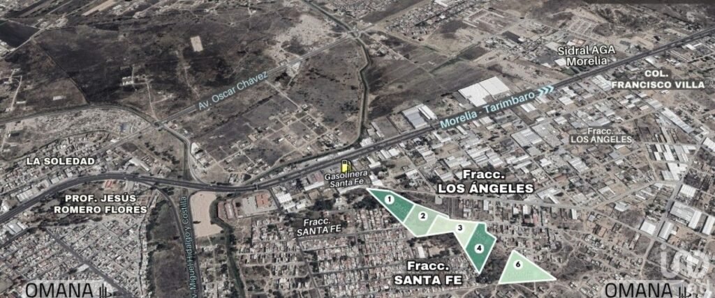 Terreno para desarrollo inmobiliario en Morelia, Michoacan.