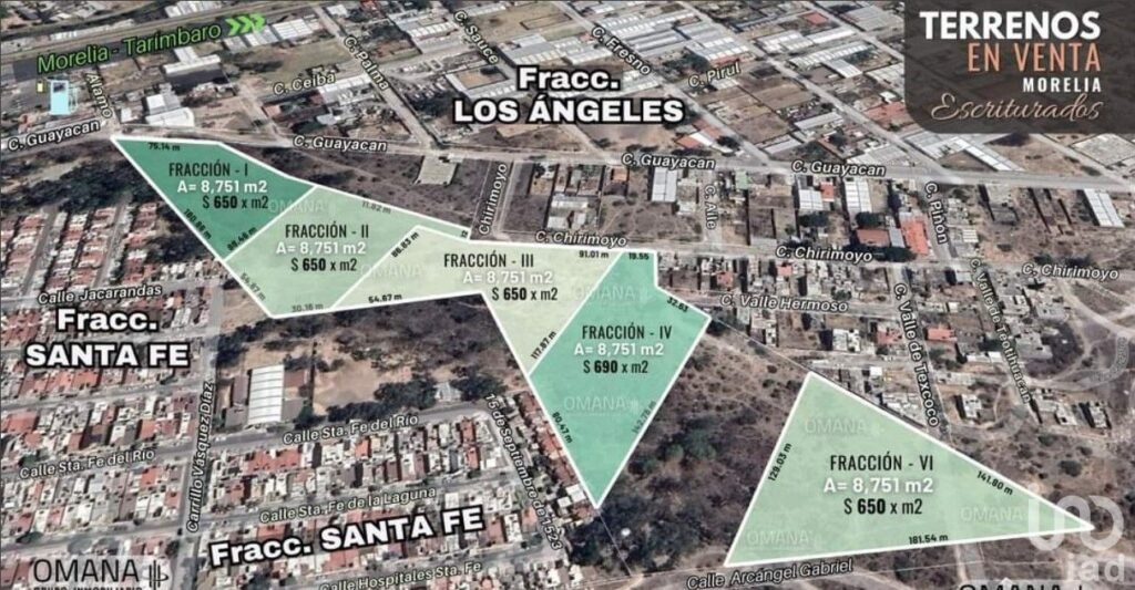 Terreno para desarrollo inmobiliario en Morelia, Michoacan.