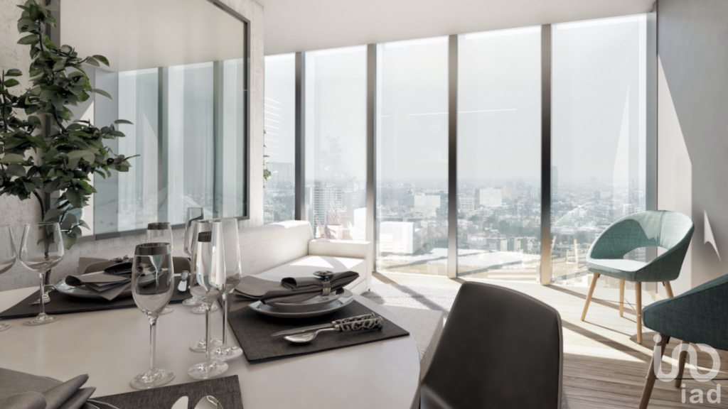 Loft de inversión en venta en el rascacielos residencial más alto de la CDMX.