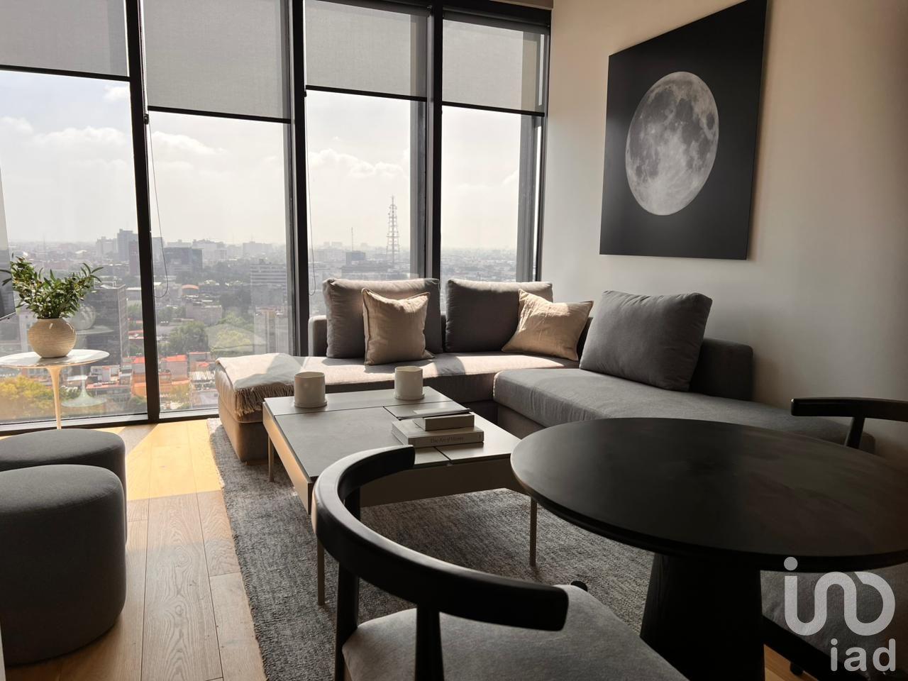 Loft de inversión en venta en el rascacielos residencial más alto de la CDMX.