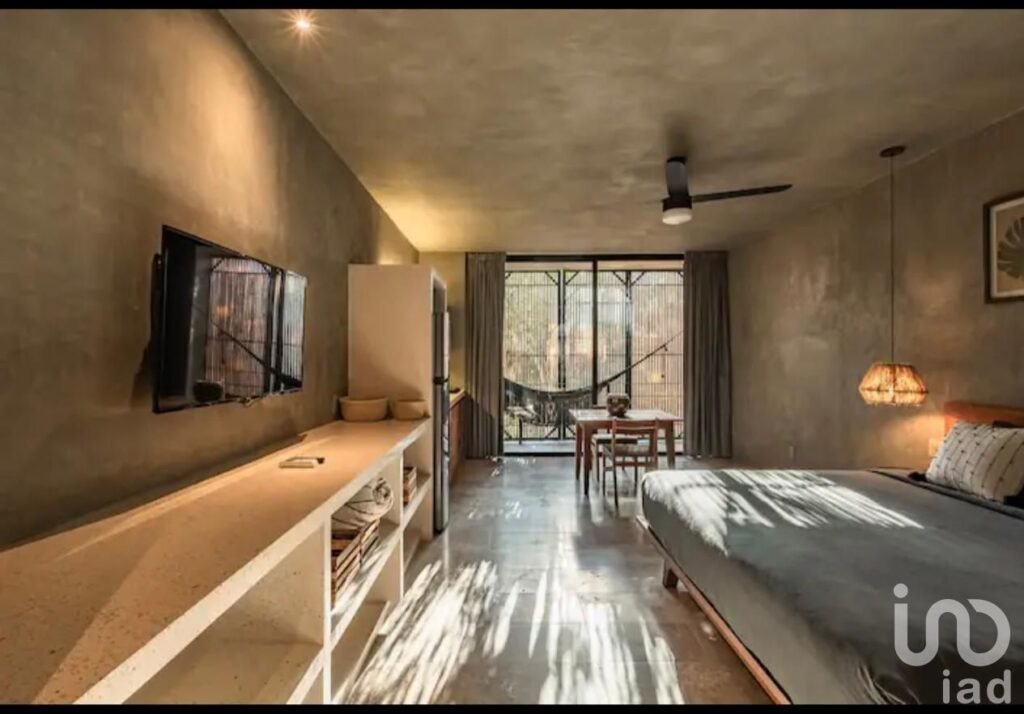 Estudio confortable en venta, La Veleta Tulum.