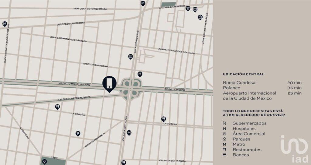 Departamento en venta en colonia Álamos Benito Juárez, CDMX