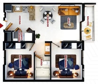 Departamentos en Venta en Centro Cívico de Mexicali, CC Towers