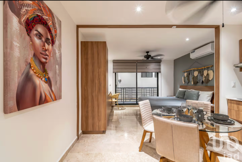 ESTUDIO AMUEBLADO Y EQUIPADO EN ALDEA ZAMA TULUM