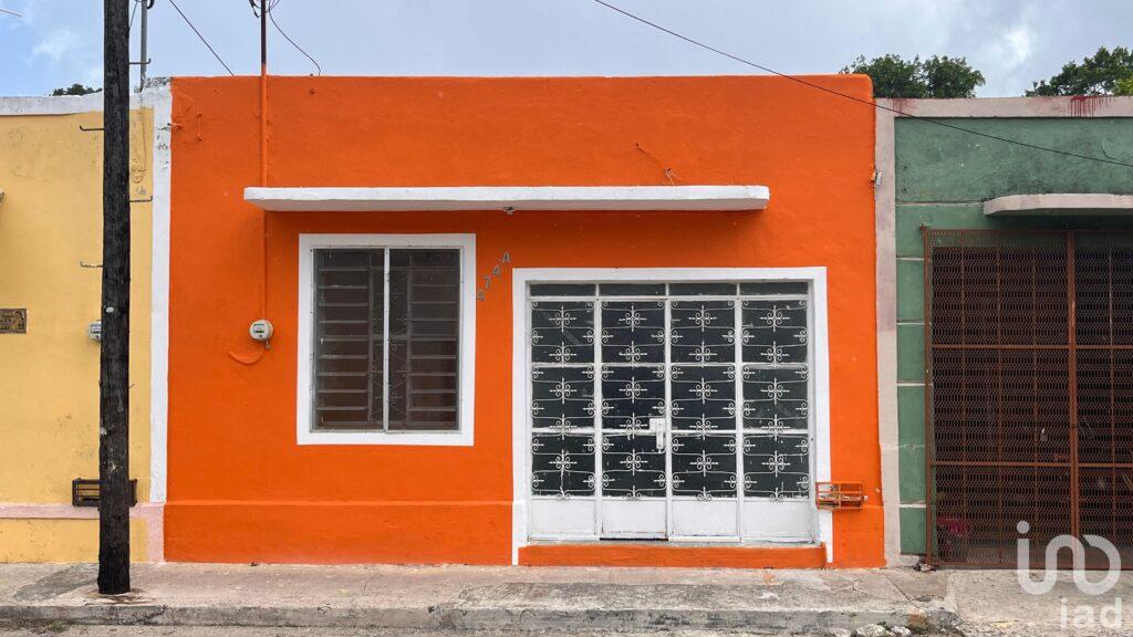 VENTA DE CASA DE UN PISO EN EL CENTRO MERIDA YUCATAN
