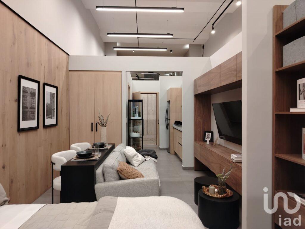 Loft en Preventa 41m2, Paseo de la Reforma, Cuauhtémoc, Ciudad de México.